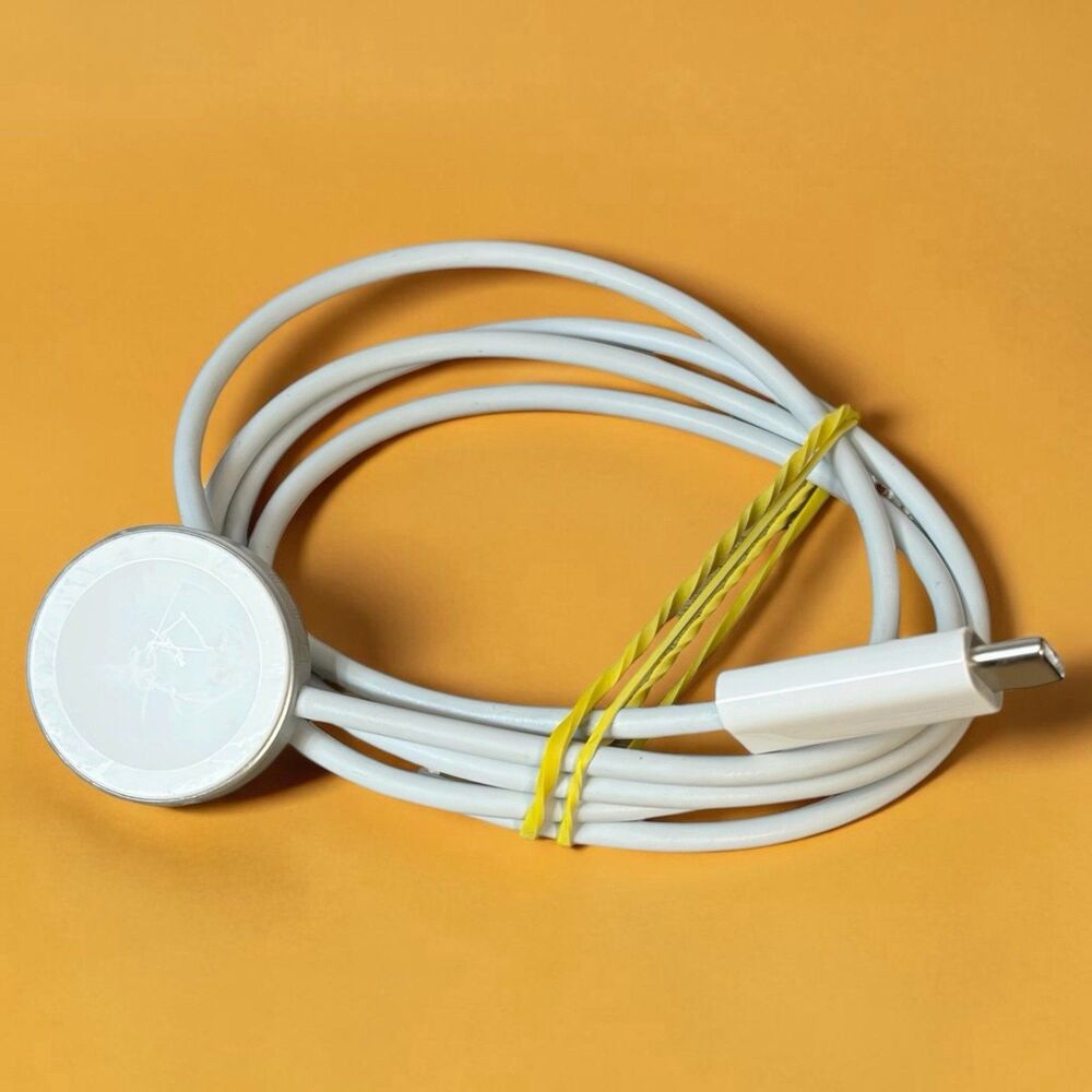 Apple Watch OEM 3 feet Magnetic Fast Charger USB-C Cable White